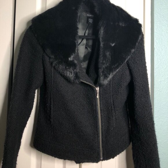 Arden B Gorgeous Black Boucle jacket, size XS - Picture 1 of 6